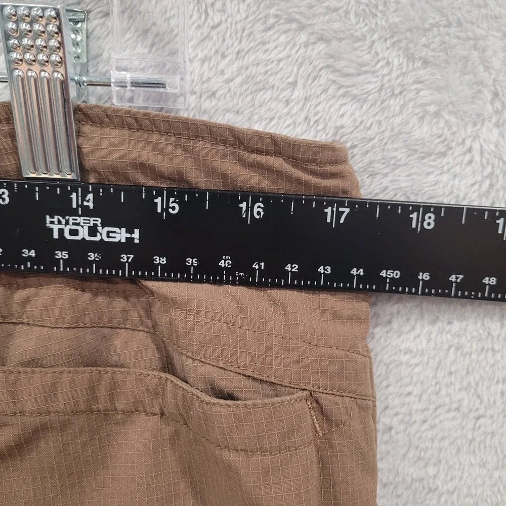 The North Face Capri‎ Pants Women's 12 Brown Cargo Hiking Drawstring